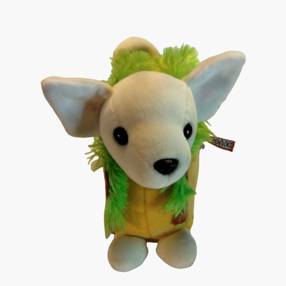 Douglas Cuddle Toys Chihuahua Taco Dog Plush Stuffed Animal Doll Toy - Picture 2 of 8